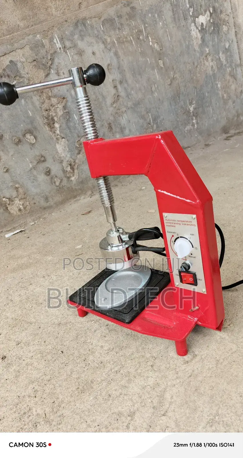 On Site Tyre Vulcanizing Machine