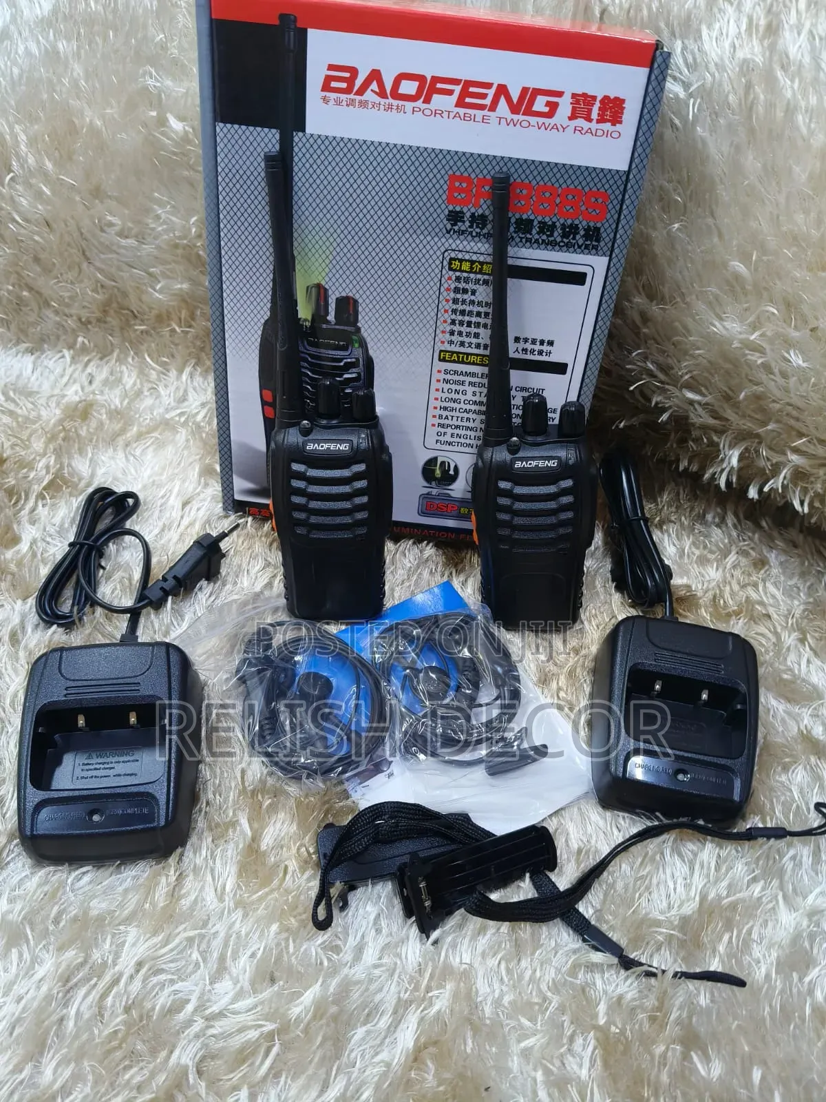 Baofeng Bf 888s Walkie Talkie