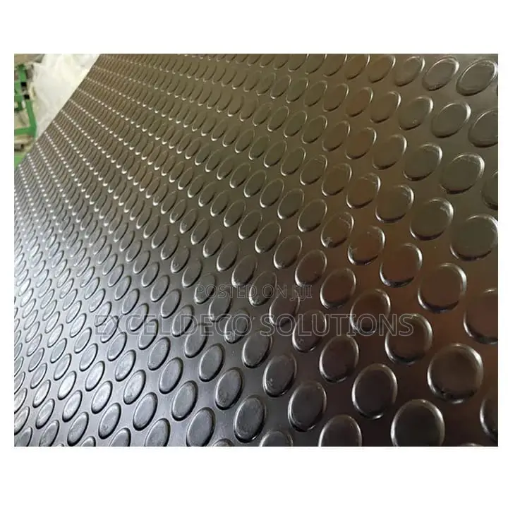 Coin Design Rubber Mat – Strong Grip, Modern Look