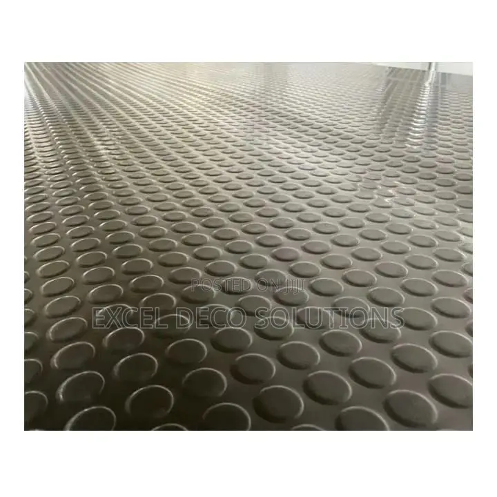 Industrial Non-Slip Coin Rubber Mat – Tough Flooring for Work Areas