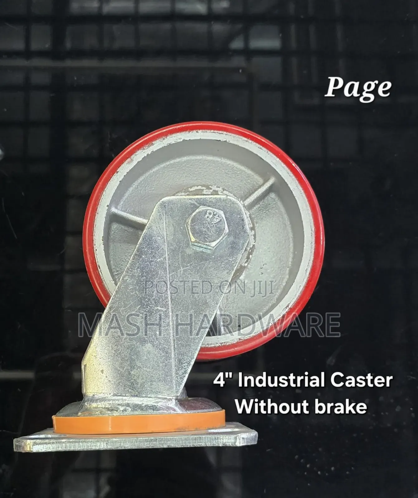 4" Industrial Caster Without Brakes