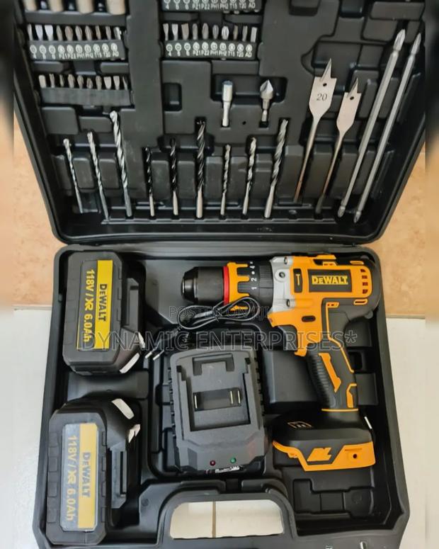 Dewalt 118v Cordless Drill Tool Set.