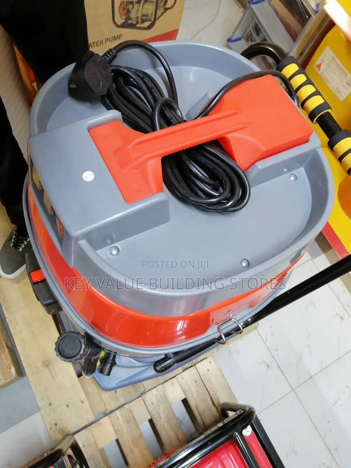Stainless Steel Wet and Dry Vacuum Cleaner 100 Litres