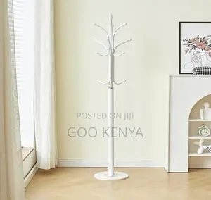 Home Hanger; Tree Ironwork Floor Storage Hanging Clothes Coat Rack