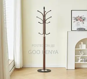 Home Hanger; Tree Ironwork Floor Storage Hanging Clothes Coat Rack