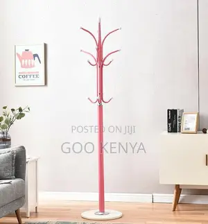Home Hanger; Tree Ironwork Floor Storage Hanging Clothes Coat Rack