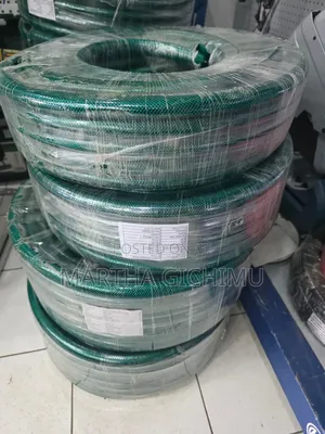 Green Braided Hose Pipe
