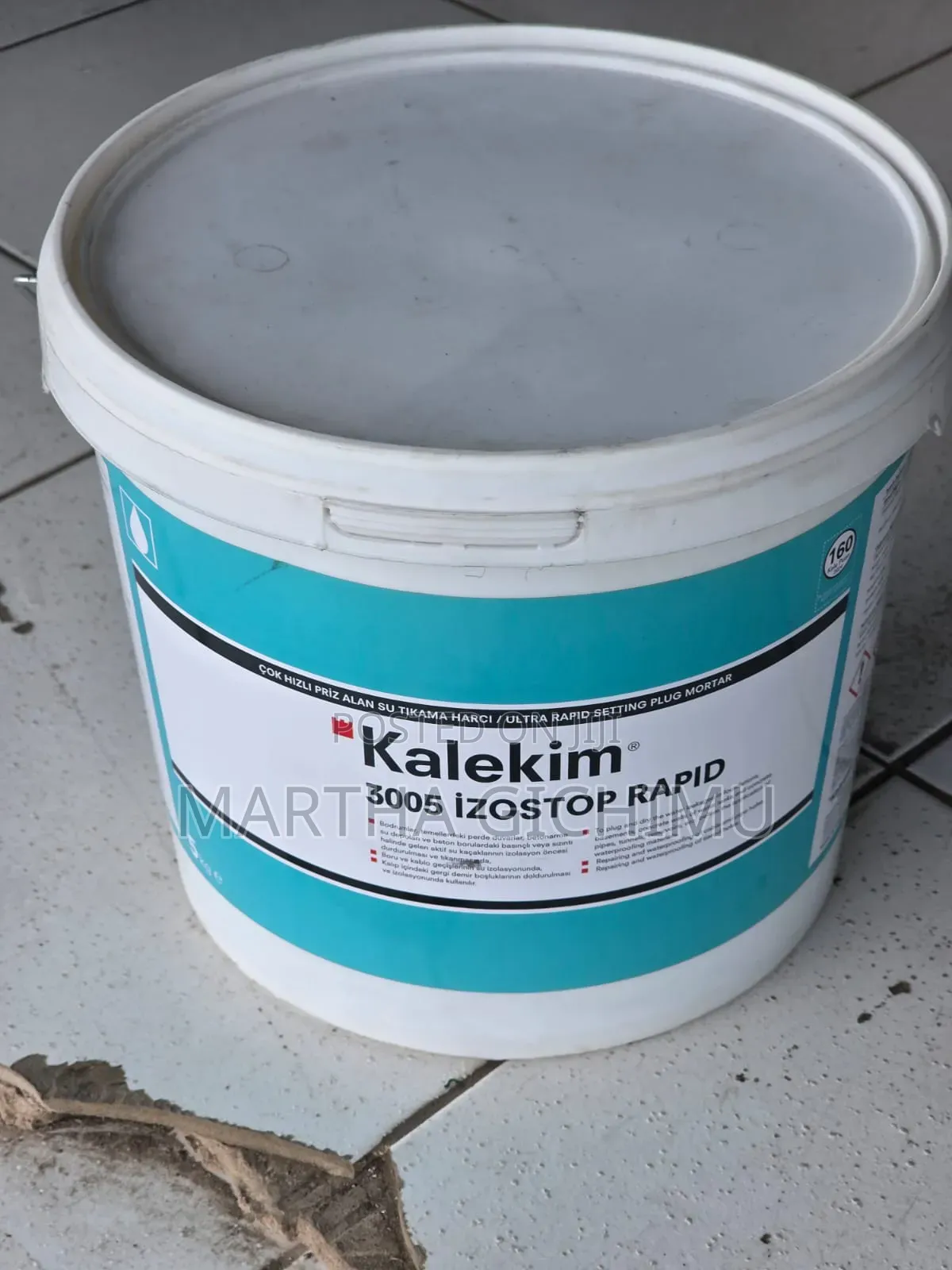 Kalekim 3001 Lsostop Water Plug- Hydraulic Cement