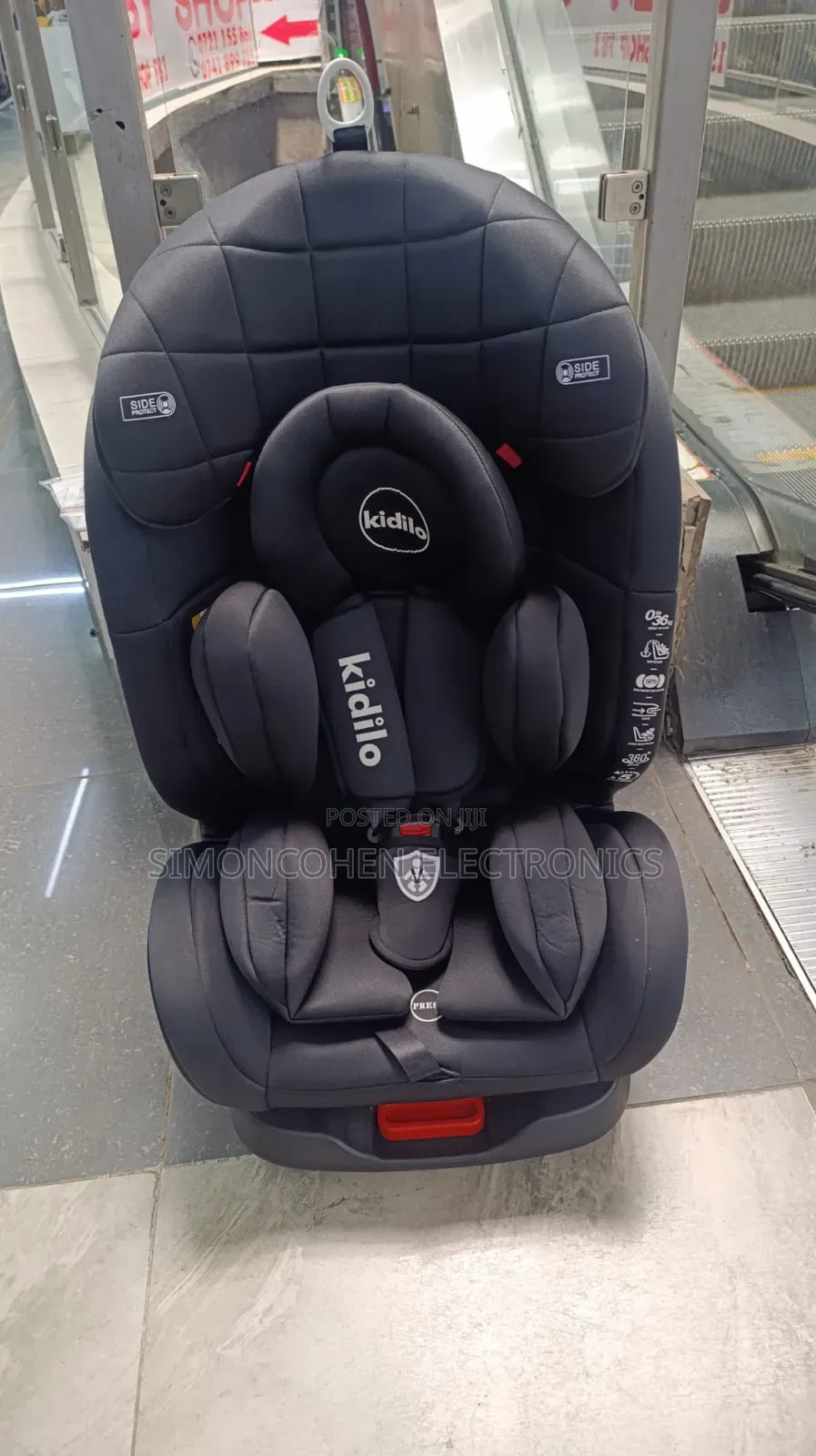 Kidilo Carseat
360° Rotation 
With Isofix