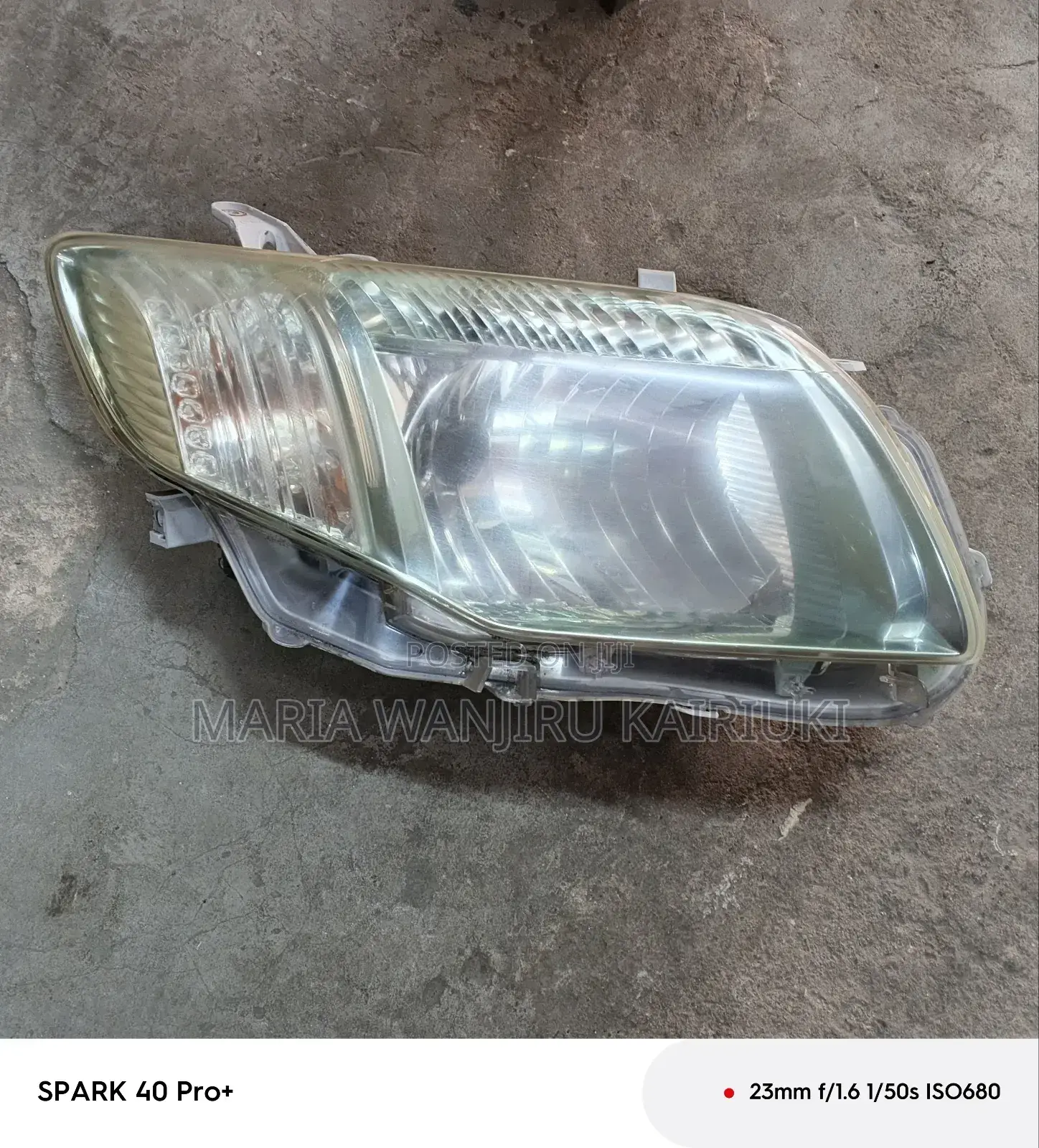 Toyota Fielder Headlight Available