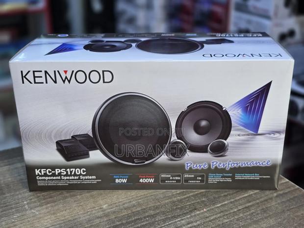 Kenwood 6.5 Inches 400watts Powerful Component Speakers- A Pair