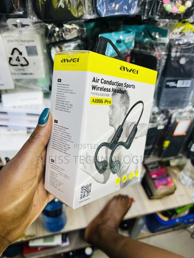 Awei Bone Induction Wireless Headphones - thumbnail 2