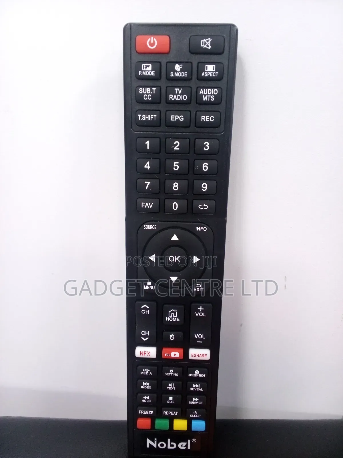 Nobel E Share Smart Tv Remote