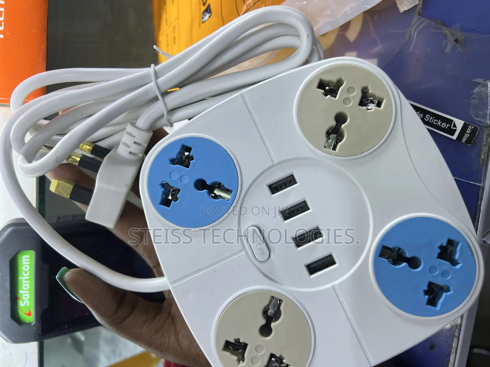 Extension Cable Socket With Usb Ports