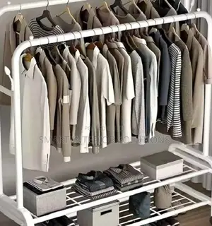 Double Pole Cloth Rack