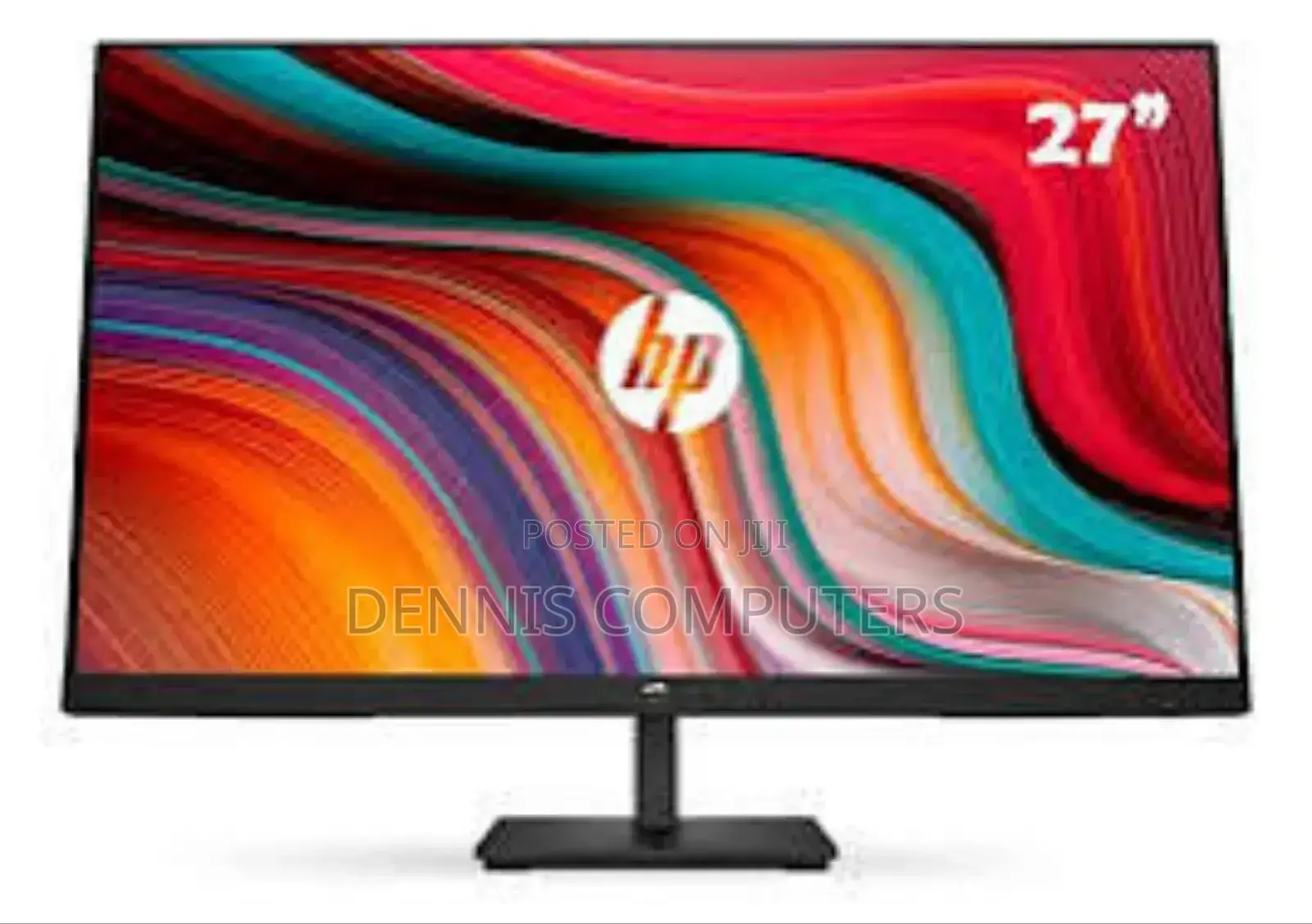 "Hp V27i G5 27" FHD Monitor, Black Colour