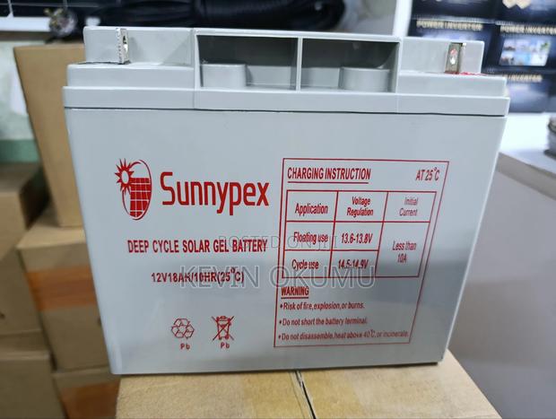 Deep Cycle Gel Battery 18ah 12volts