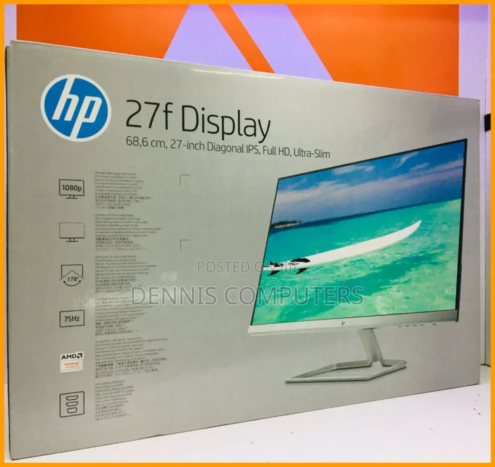 Hp 527sf Series 5 27" FHD Monitor