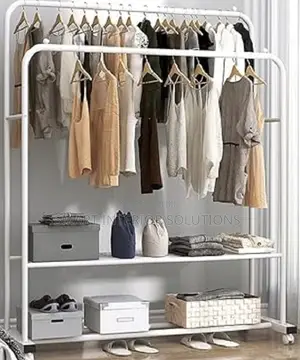 Double Pole Cloth Stand