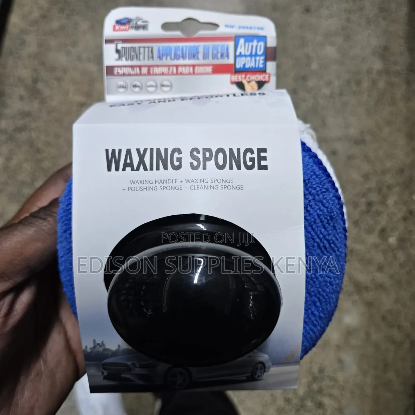 Auto Polishing Wax Sponge Set Car Polishing Sponges Car Wash Cleaning