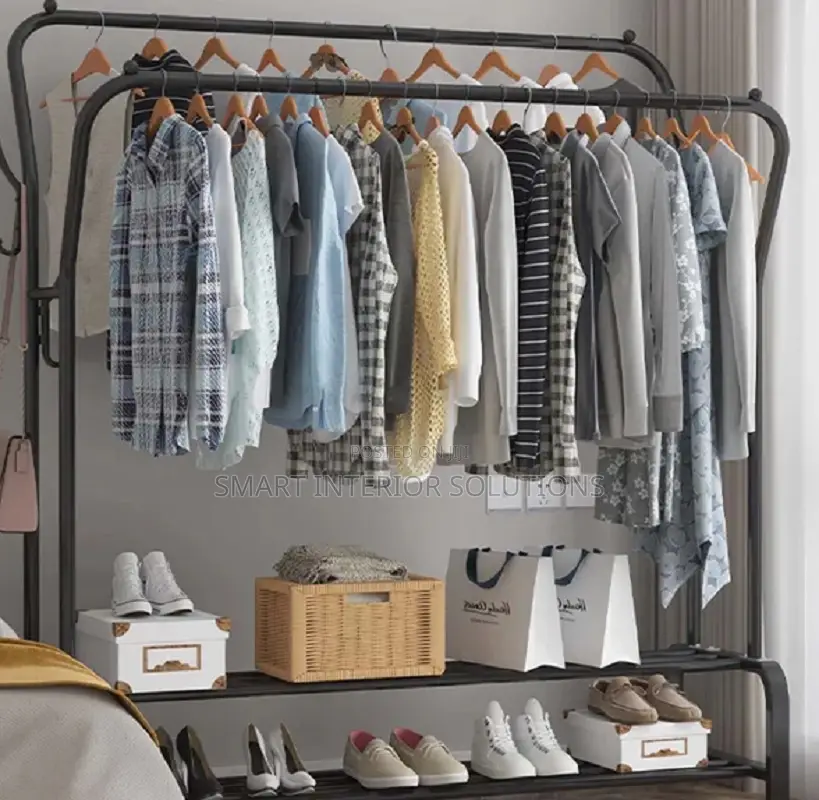 Double Pole Cloth Organizer