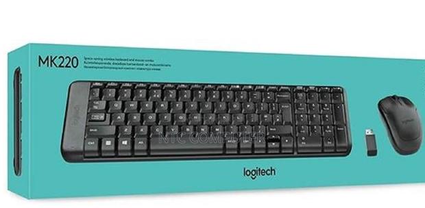 Logitech Wireless Combo-Keyboard + Mouse-Mk220