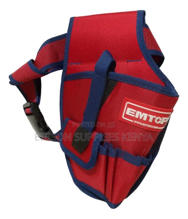 Emtop Drill Holster Tool Pouch Bag Carpenter's Belt Tools Belt Holster - thumbnail 5
