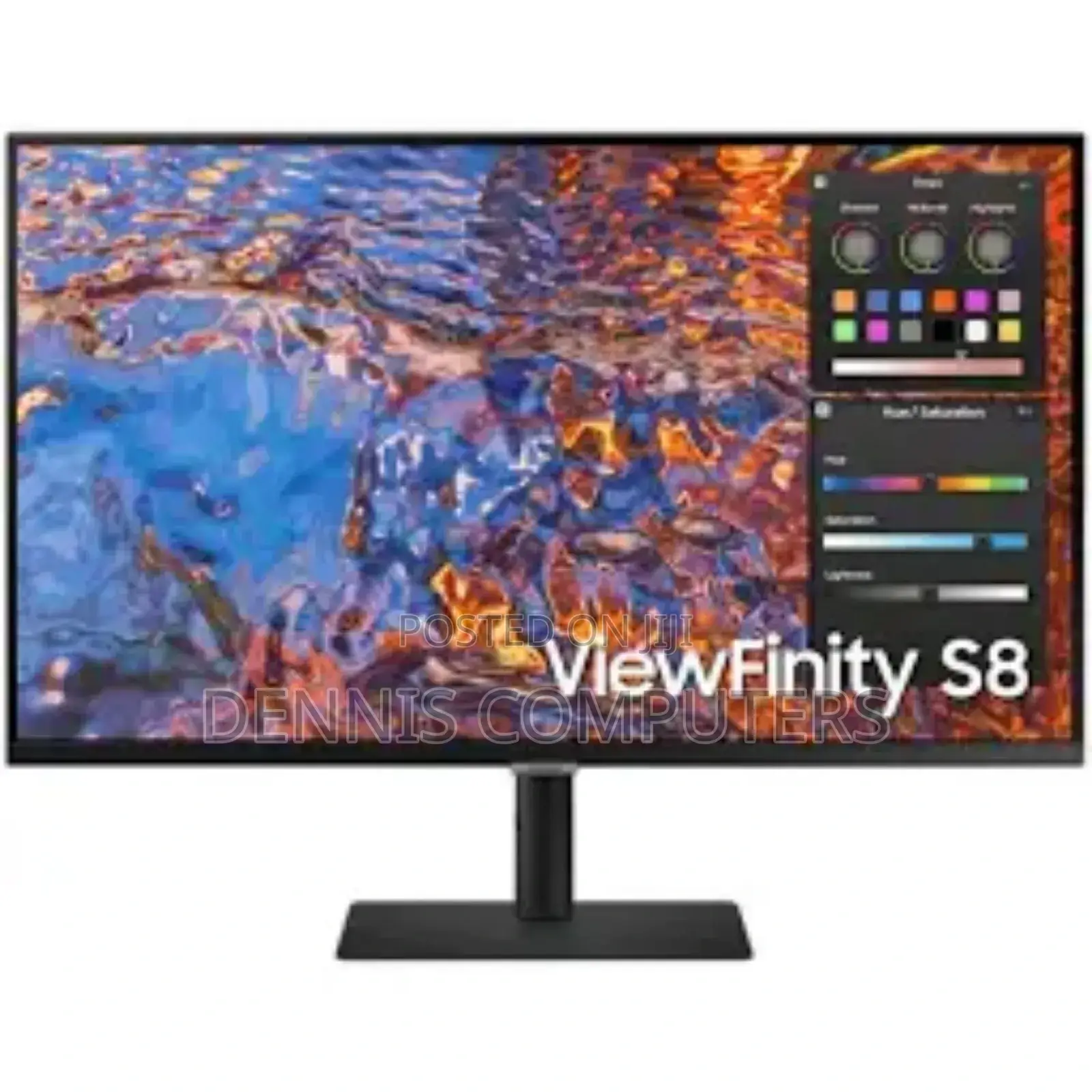 Samsung Viewfinity S8 32" Uhd HDR Usb-C Monitor, Height, Pivot