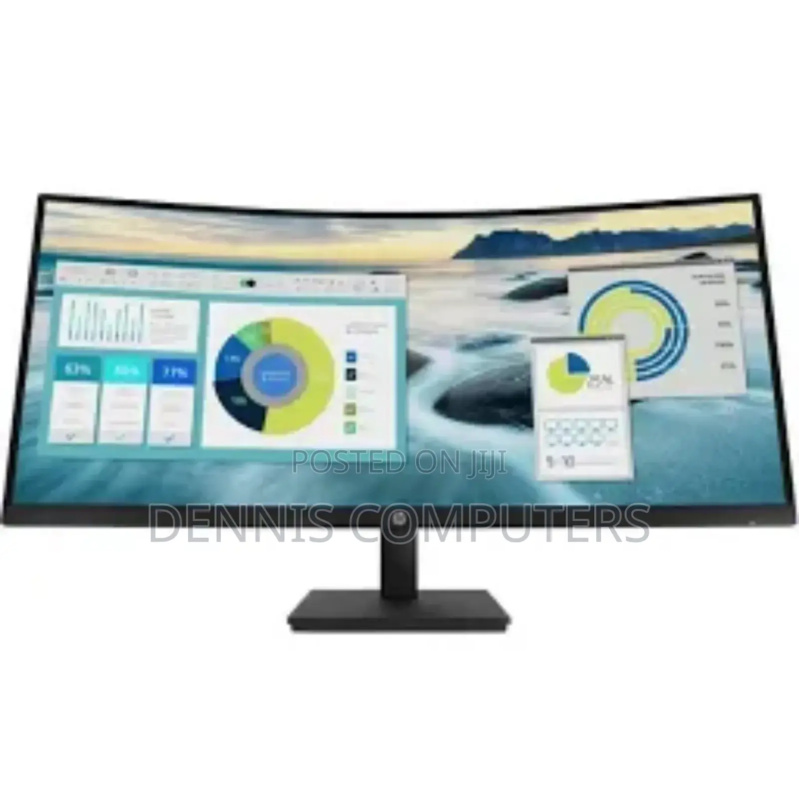 Hp P34hc G4 WQHD Usb-C Curved Monitor Connectivity: 1 Super
