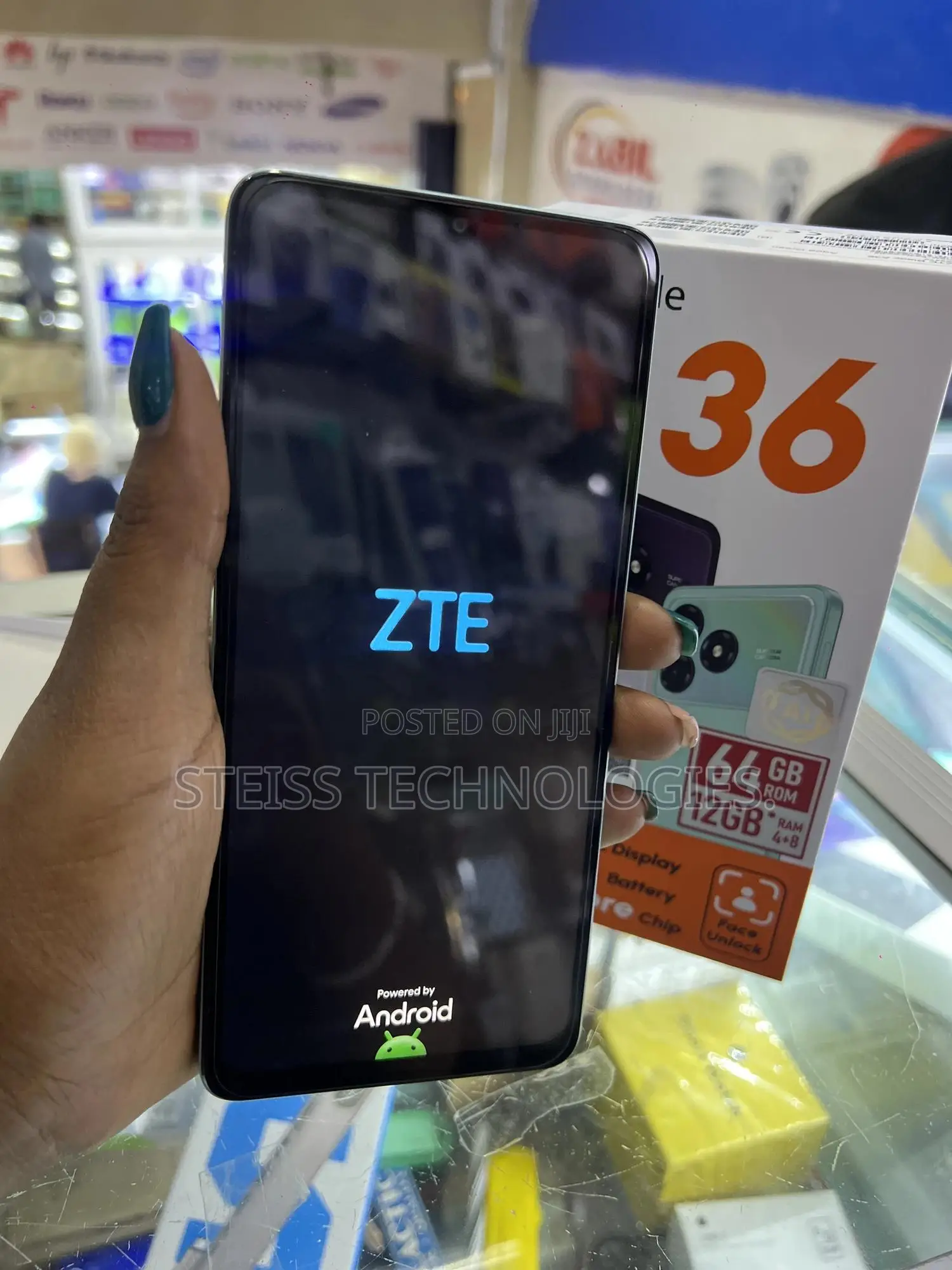 New ZTE Blade Blue