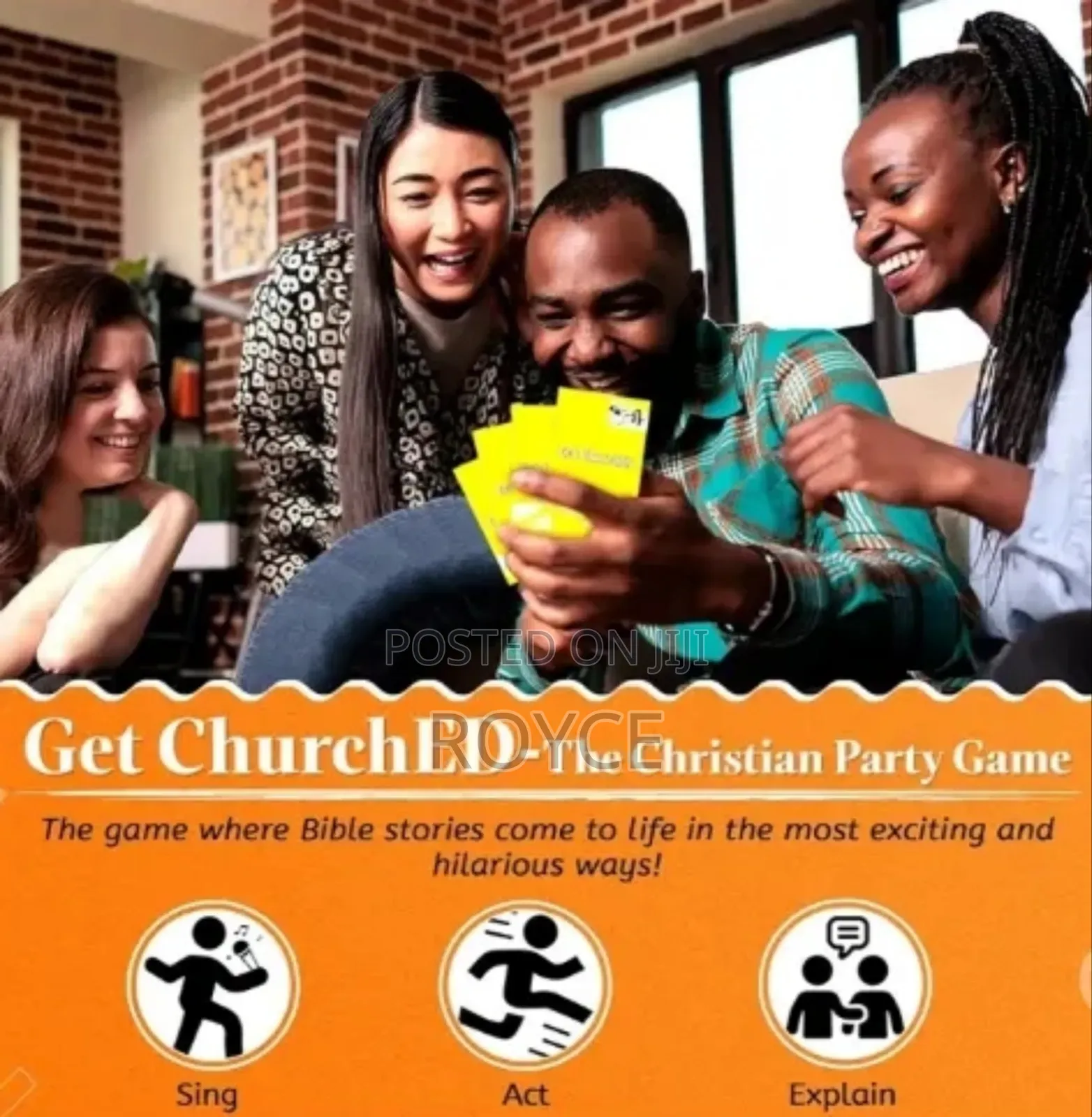 Get Churched- The Christian Party Game