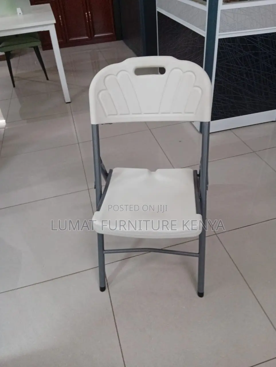 Outdoor/Indoor Folding Plastic Chair
