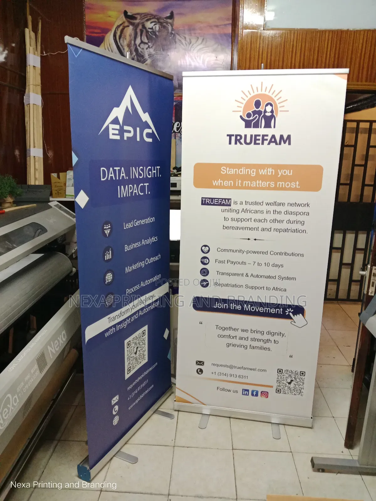 Luxury Normal Base Roll-up Banner