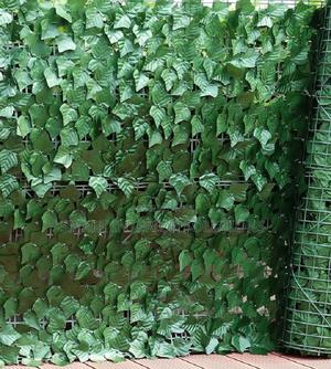 Artificial Hedge Privacy Fence - thumbnail 2