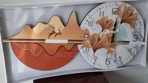 80x40cm Decor Wall Clock