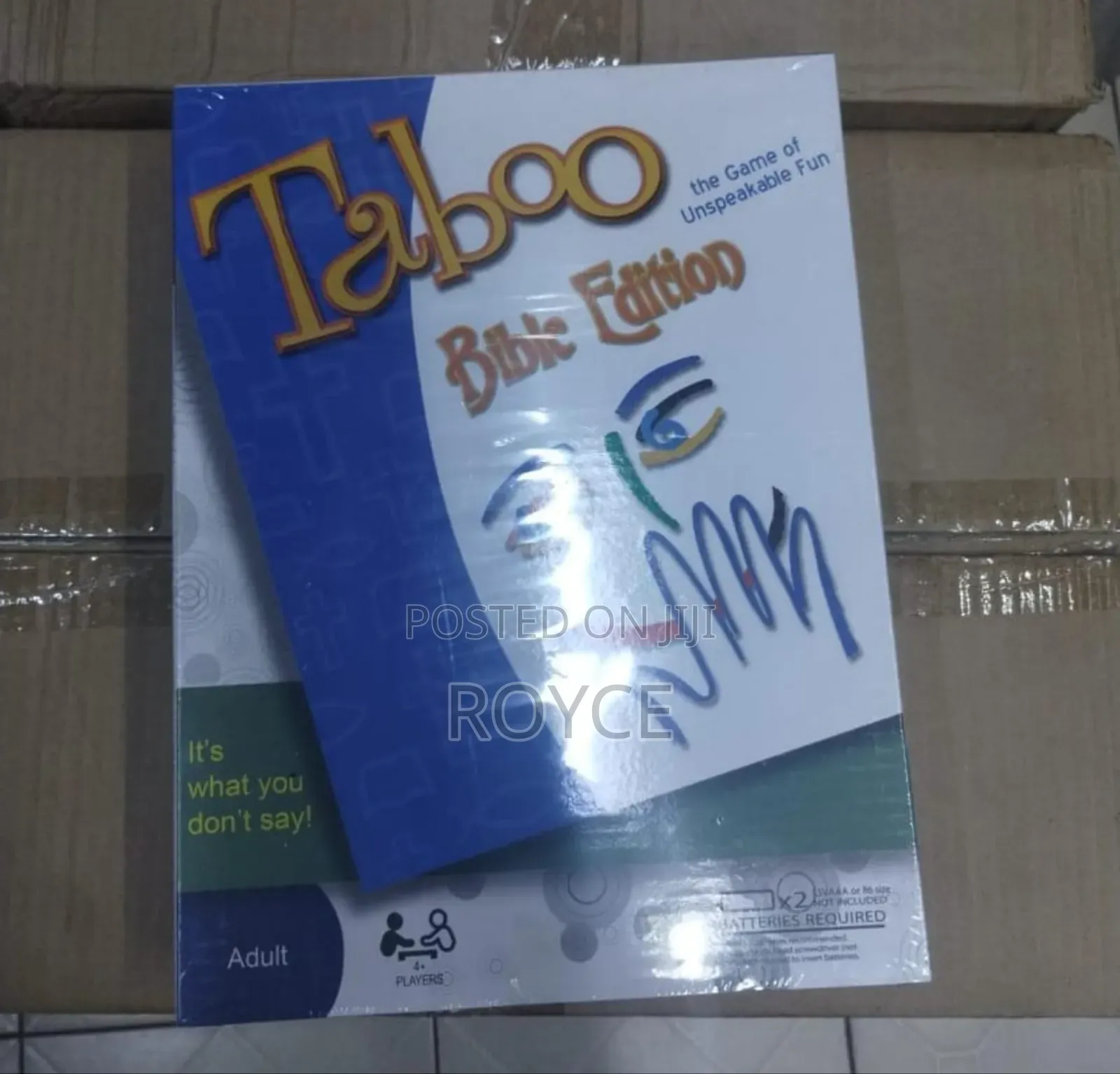 Taboo Bible Edition Game