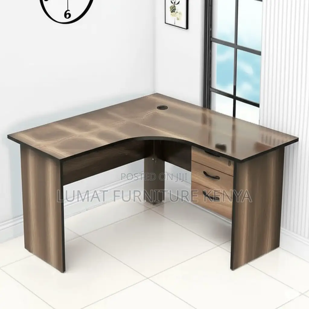 Stylish Curved Writing Desk