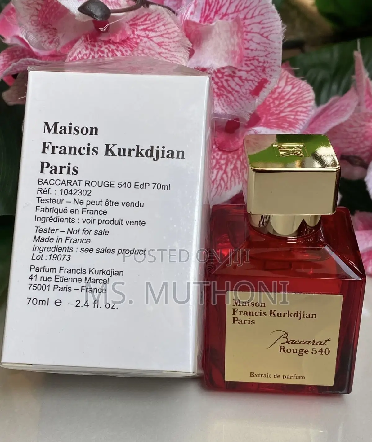 Maison Francis Kurkdjian Baccarat Rouge 540 Extrait De Parfum