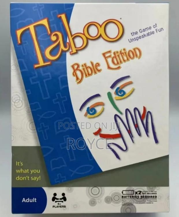 Taboo Bible Edition Game - main view