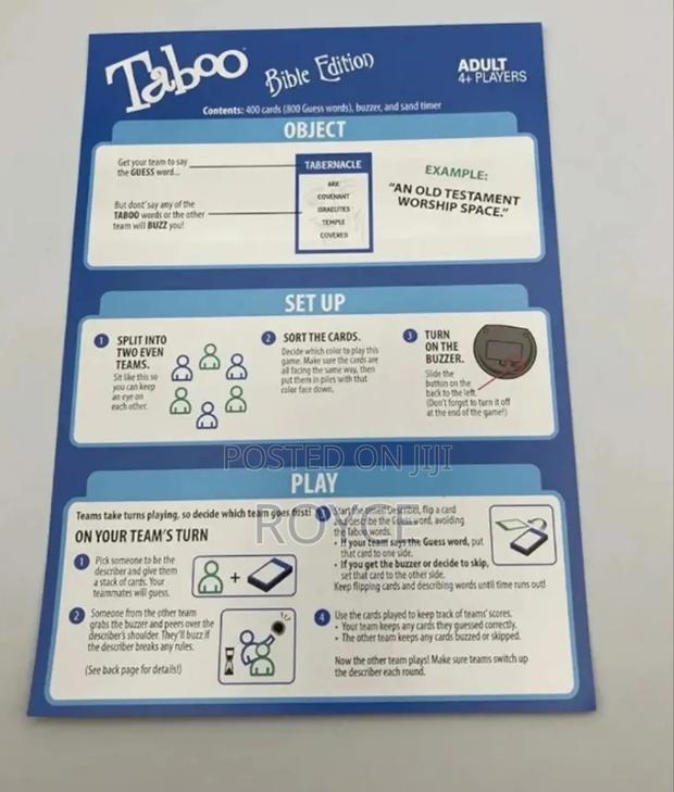 Taboo Bible Edition Game - thumbnail 4