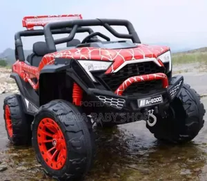4x4 Suv Spiderman-Themed Kids' Electric Ride-on Car.
