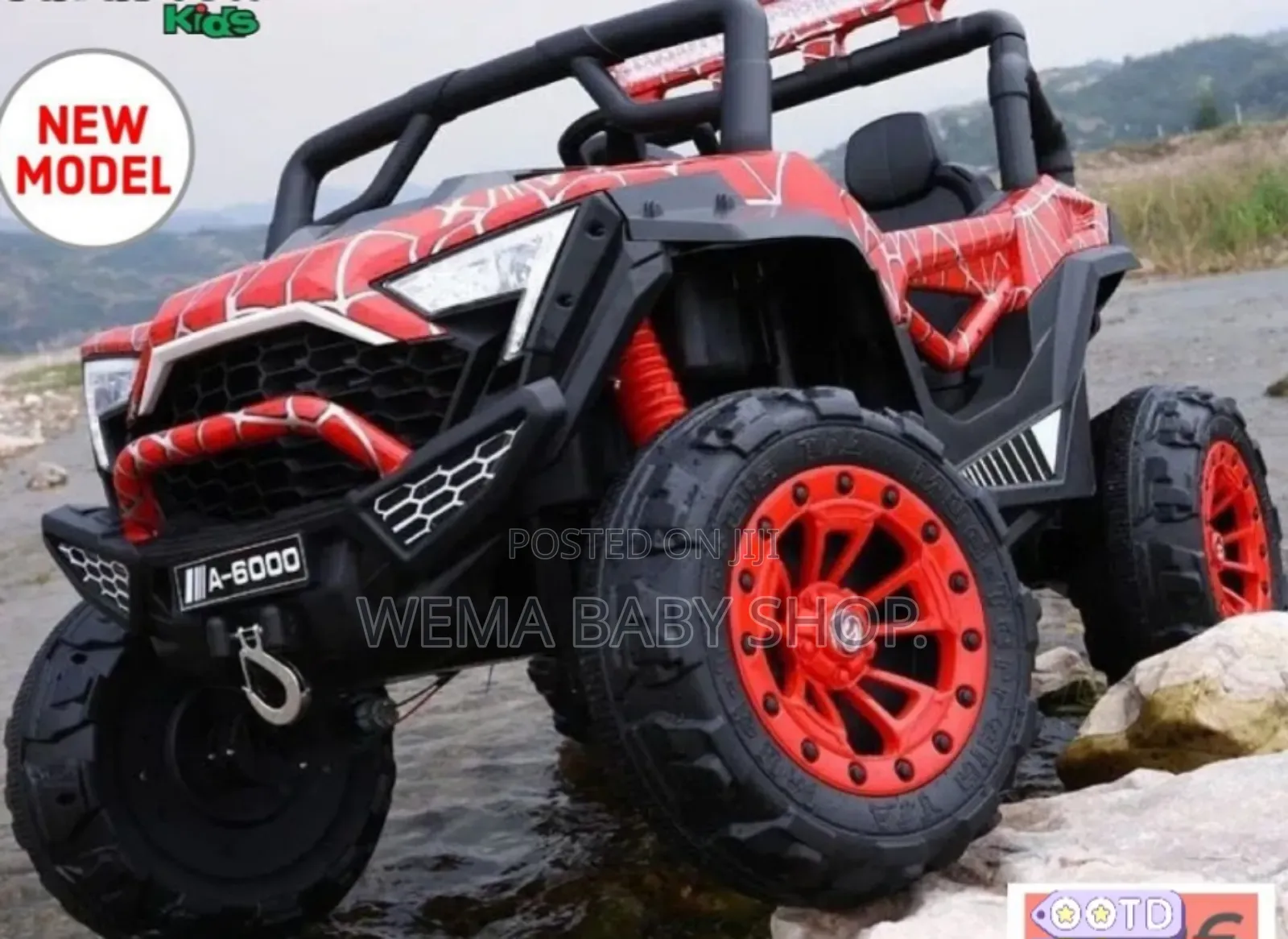 4x4 Suv Spiderman-Themed Kids' Electric Ride-on Car.