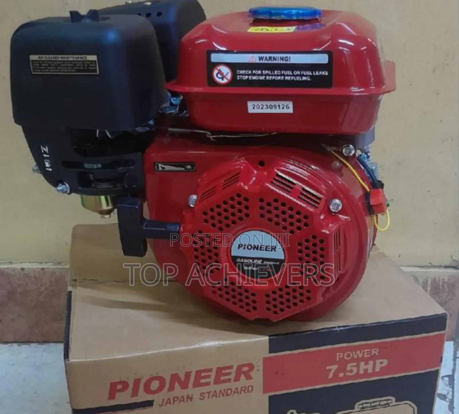 7.5hp Pioneer Engine/4stroke Pioneer Petrol Engine 7.5hp