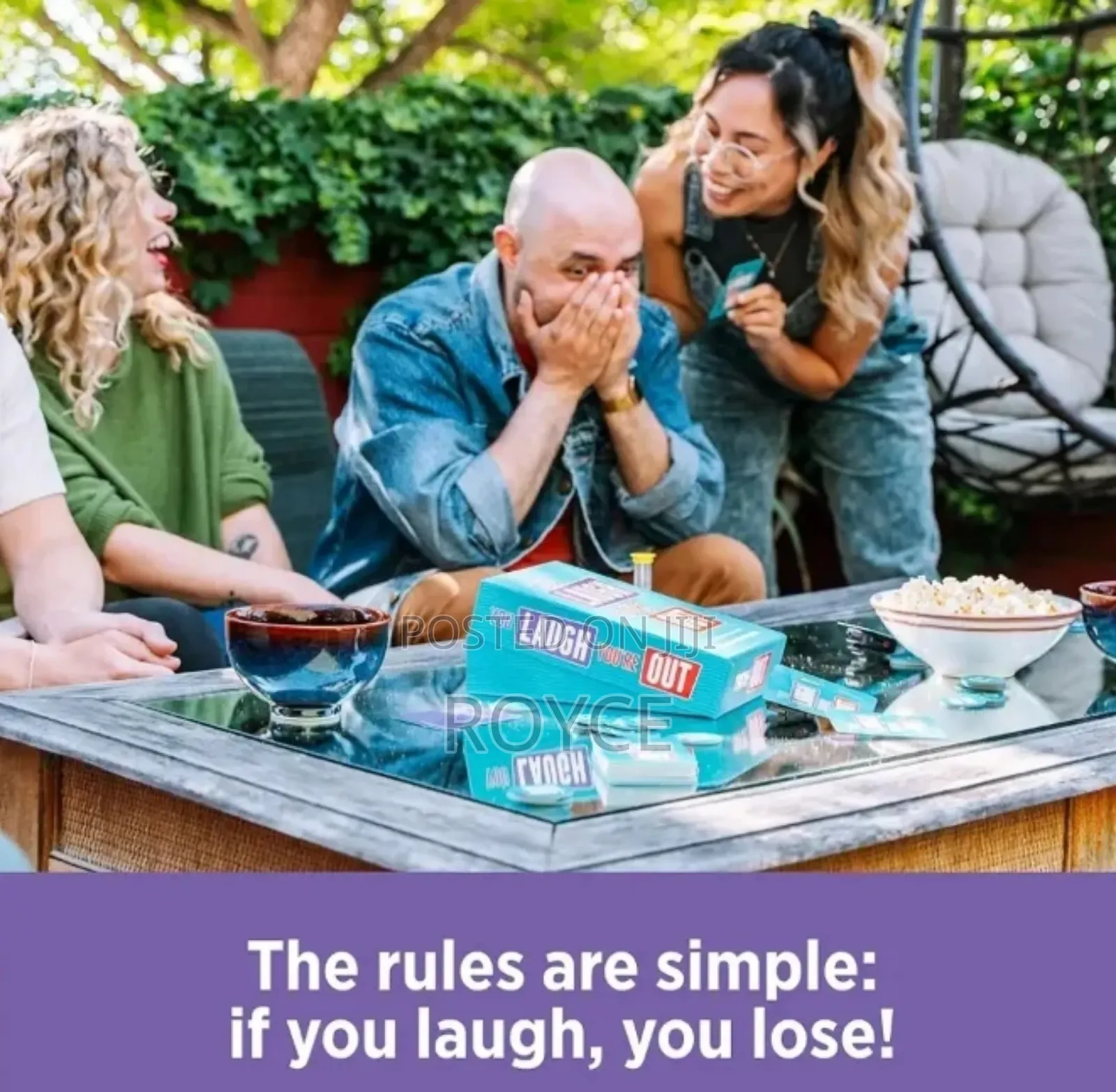 You Laugh You're Out Card Game