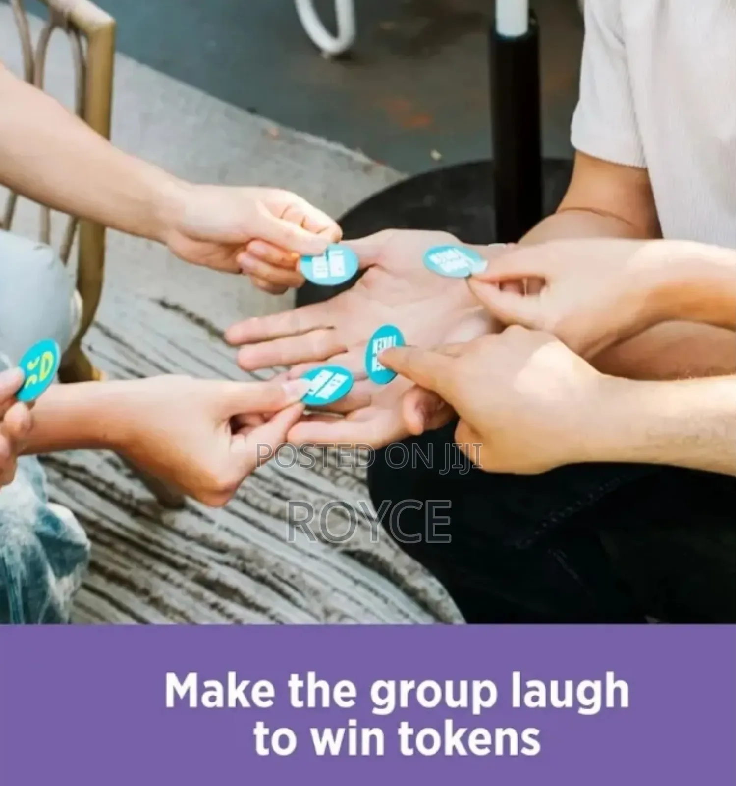 You Laugh You're Out Card Game