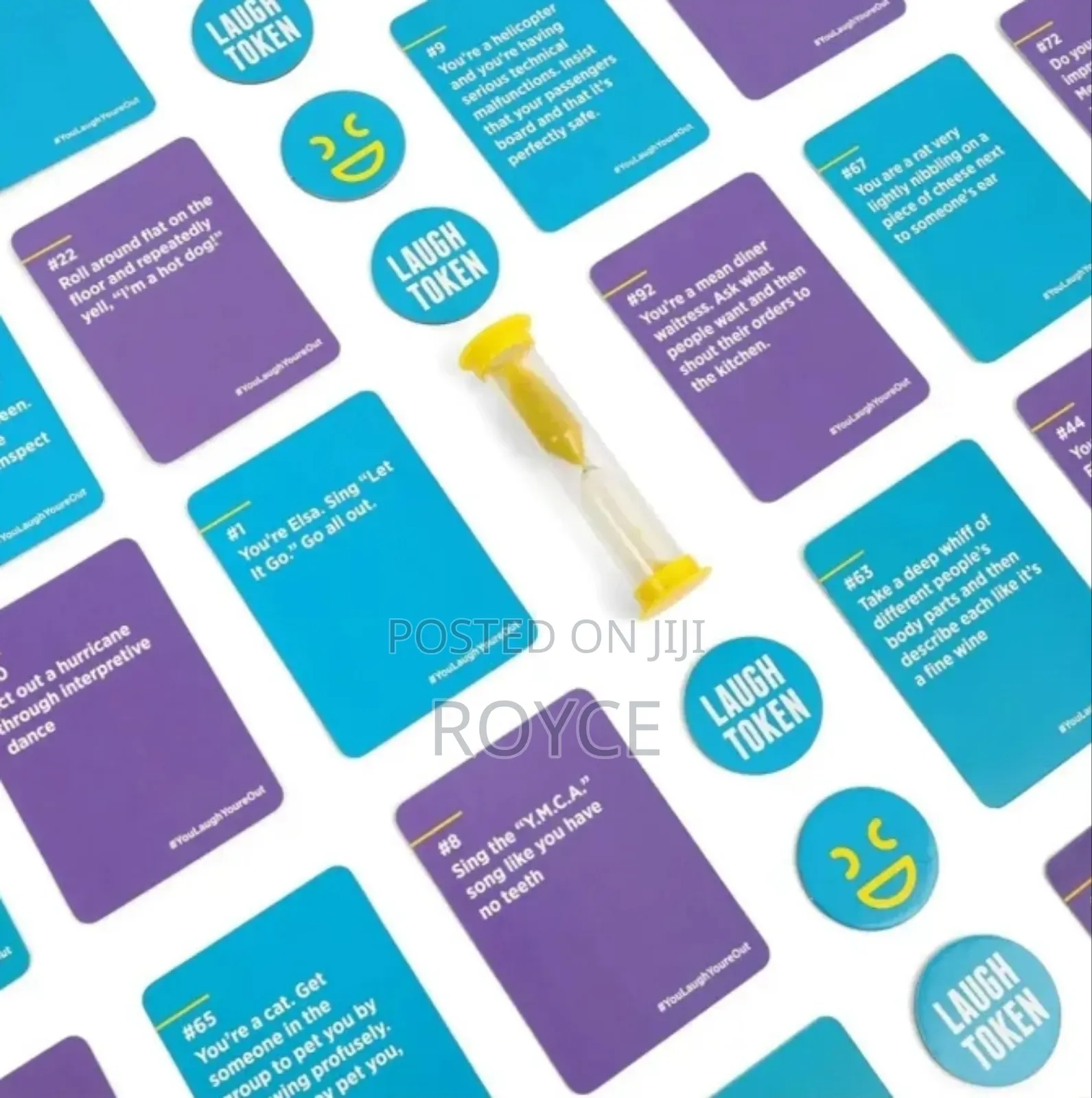 You Laugh You're Out Card Game