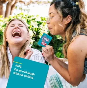 You Laugh You're Out Card Game