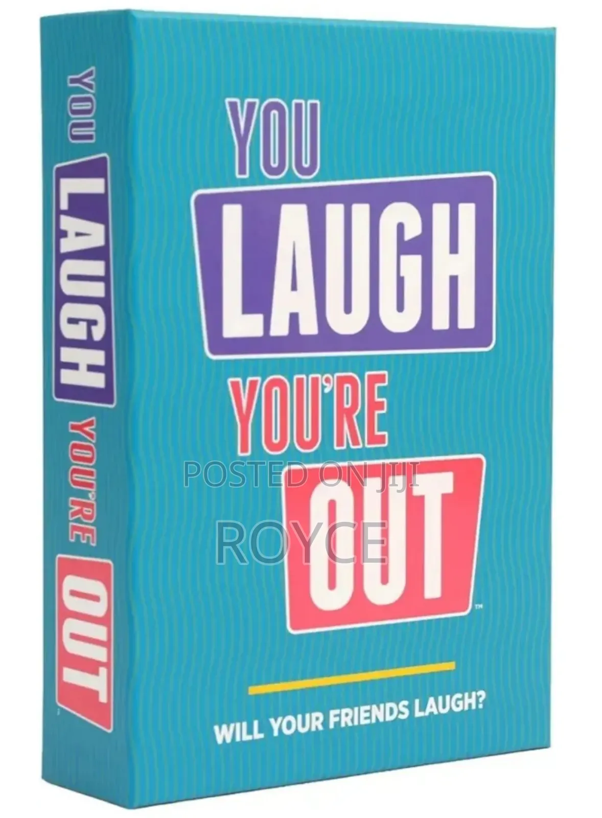 You Laugh You're Out Card Game