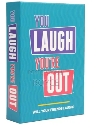 You Laugh You're Out Card Game