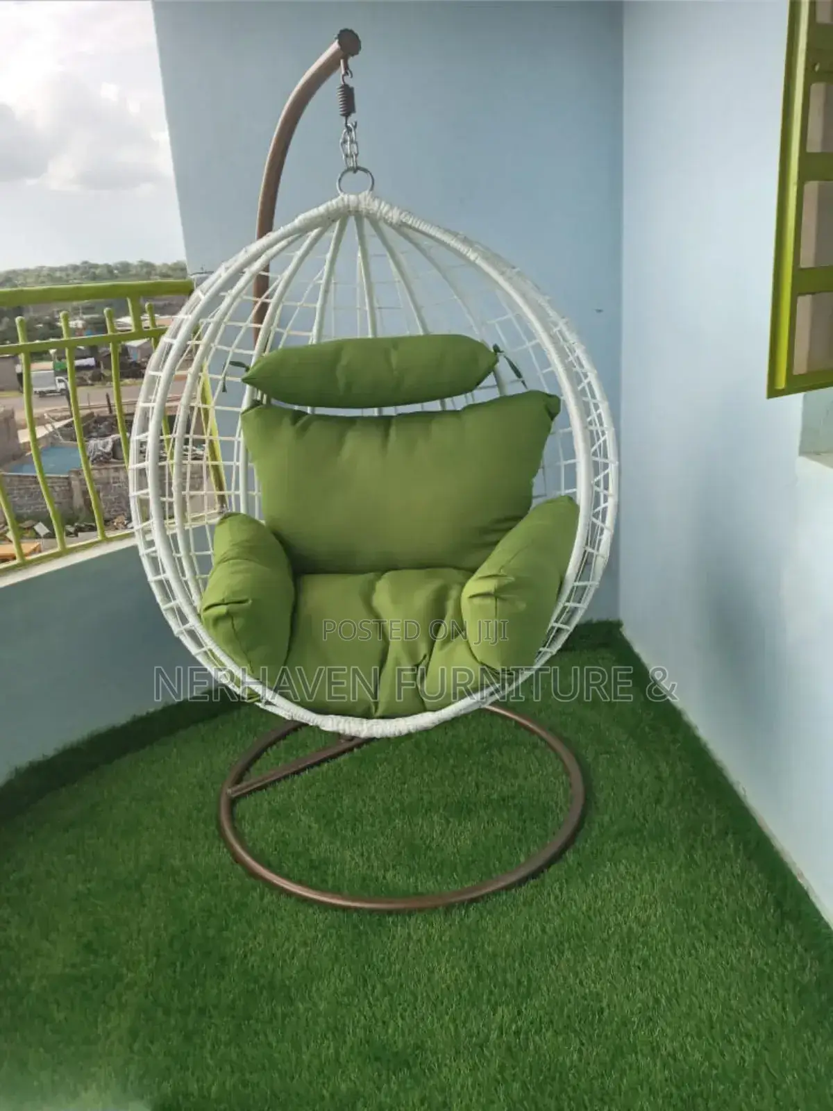 Premium Rattan Swing Chair